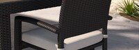 Portofino® Comfort 8pc Sunbrella® Outdoor Dining Chairs - Dove Gray